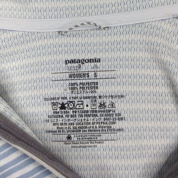 Patagonia 3 Capilene Midweight Base Layer 1/4 Zip Pullover Womens Size Small - Picture 11 of 11